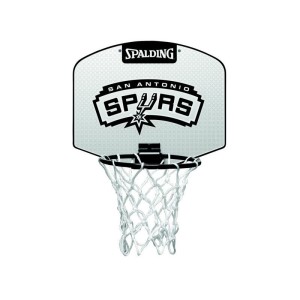 Spalding San Antonio Spurs Mini krepšinio lenta su kamuoliu