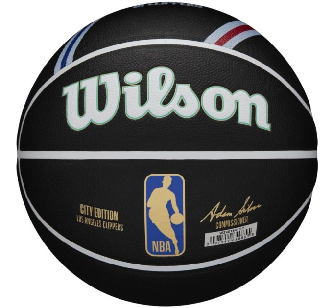 Wilson NBA Team City Collector Los Angeles Clippers krepšinio kamuolys Wilson NBA Team City Collector Los Angeles Clippers krepšinio kamuolys