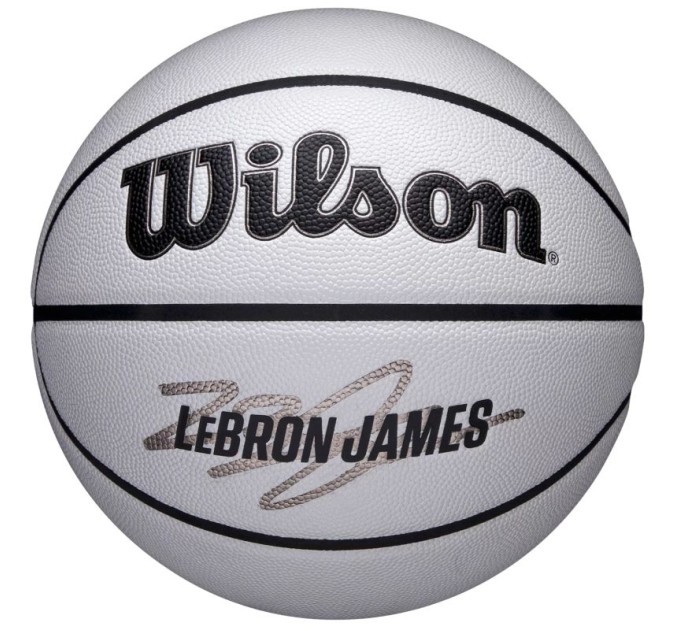 Wilson NBA Player Icon Uv Bskt Lebron krepšinio kamuolys WZ4030501XB Wilson NBA Player Icon Uv Bskt Lebron krepšinio kamuolys WZ4030501XB
