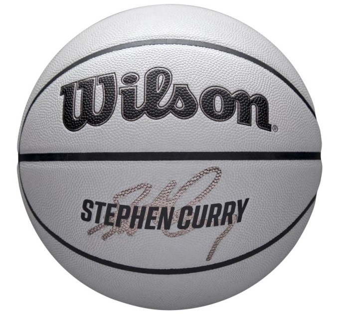 Wilson NBA Player Icon Uv Bskt Curry krepšinio kamuolys WZ4030601XB Wilson NBA Player Icon Uv Bskt Curry krepšinio kamuolys WZ4030601XB