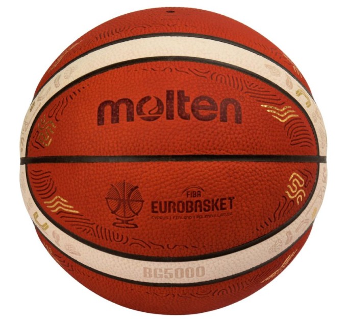 Molten Eurobasket 2025 Official Match Ball B7G5000-E5Z