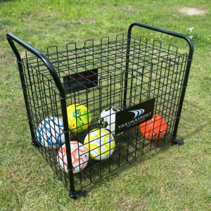 Lockable ball/equipment cart on wheels 100830