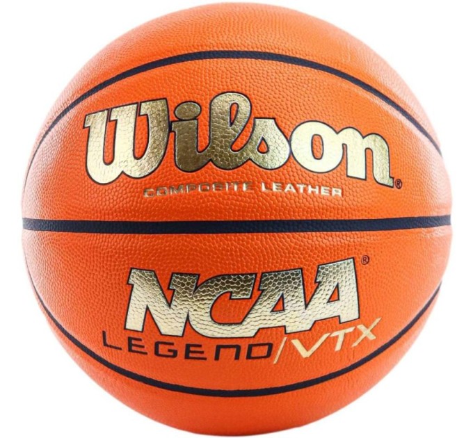 Wilson NCAA Legend VTX Bskt oranžinė / Gold krepšinio kamuolys, 7 dydis