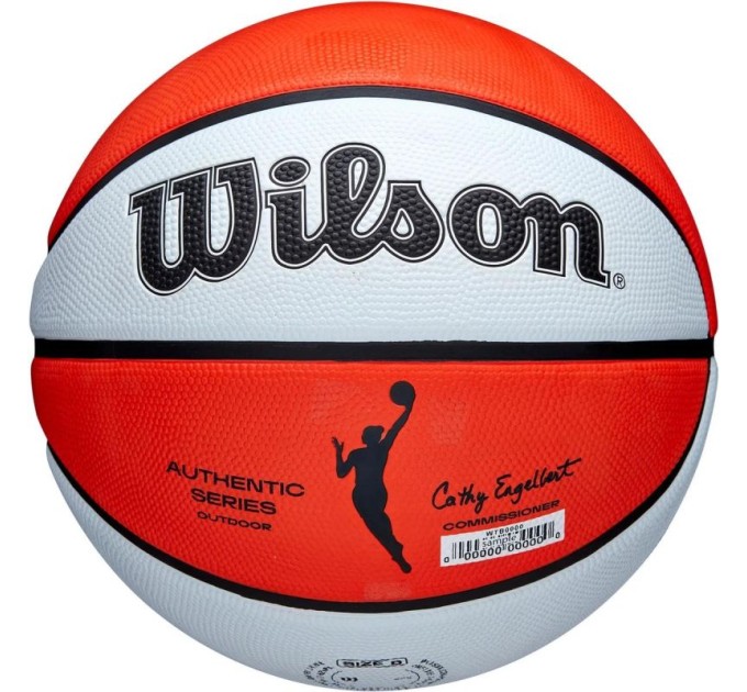 Wilson WNBA Auth Series lauko Bskt krepšinio kamuolys, 6 dydis