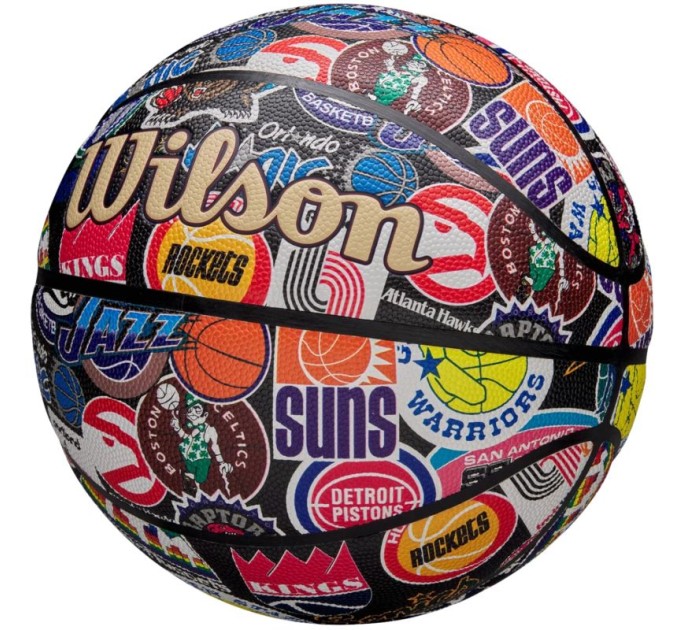Wilson NBA All Team Retro krepšinio kamuolys