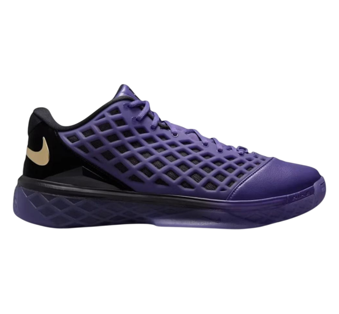 Nike Kobe 3 Low Protro FC Barcelona Black / Metallic Gold / Electro Purple krepšinio bateliai