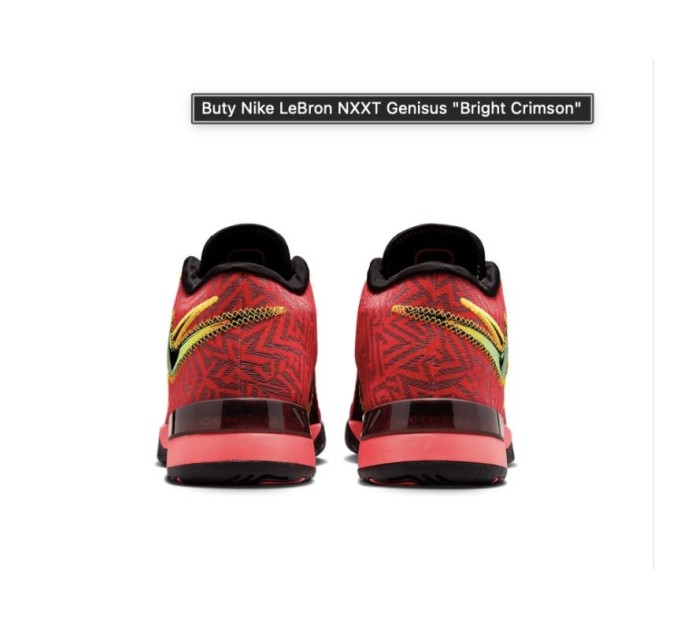 Nike LeBron NXXT Genisus Bright Crimson – krepšinio bateliai