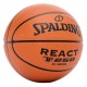 Spalding React TF-250 7 dydžio rudas krepšinio kamuolys