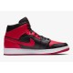 Air Jordan 1 Mid Banned krepšinio bateliai - 554724-074