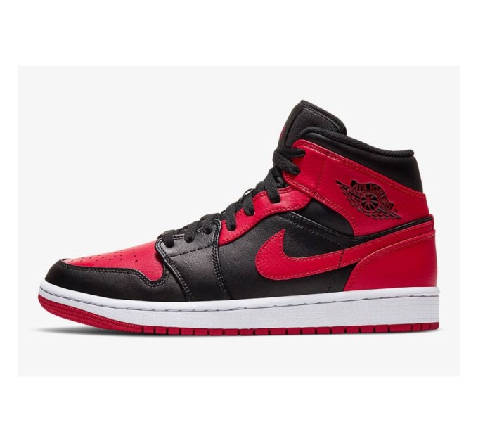 Air Jordan 1 Mid Banned krepšinio bateliai - 554724-074