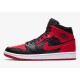 Air Jordan 1 Mid Banned krepšinio bateliai - 554724-074