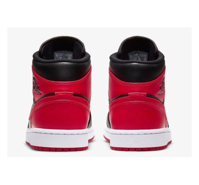 Air Jordan 1 Mid Banned krepšinio bateliai - 554724-074