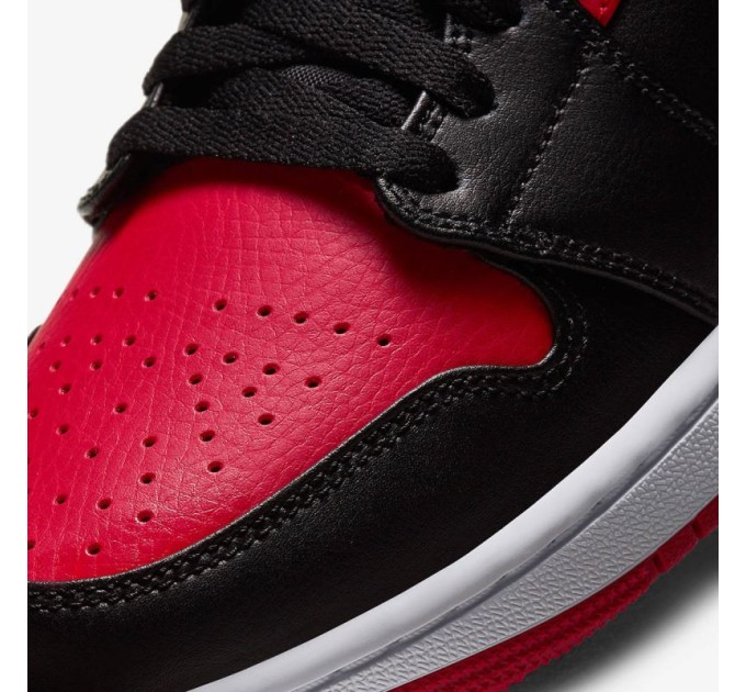 Air Jordan 1 Mid Banned krepšinio bateliai - 554724-074