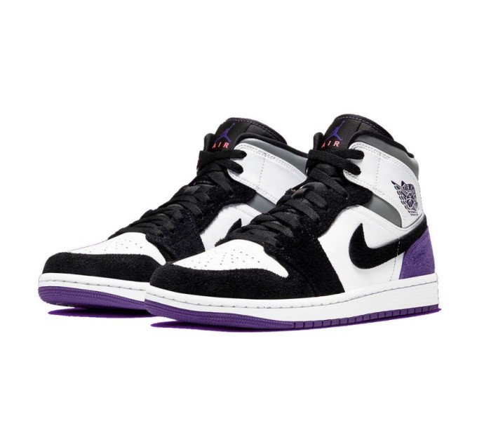 Air Jordan 1 Mid SE Varsity Purple krepšinio bateliai - 852542-105