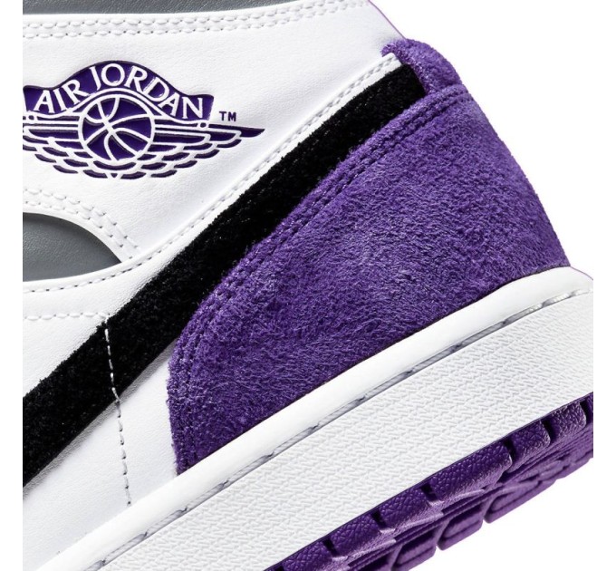 Air Jordan 1 Mid SE Varsity Purple krepšinio bateliai - 852542-105