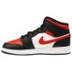 Air Jordan 1 Mid GS Fire Red krepšinio bateliai - 554725-079