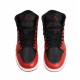 Air Jordan 1 Mid Vyriški krepšinio bateliai Black / Gym Red / White - DQ8426-061