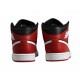 Air Jordan 1 Mid Vyriški krepšinio bateliai Black / Gym Red / White - DQ8426-061