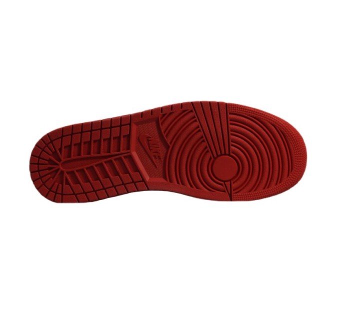 Air Jordan 1 Mid Vyriški krepšinio bateliai Black / Gym Red / White - DQ8426-061