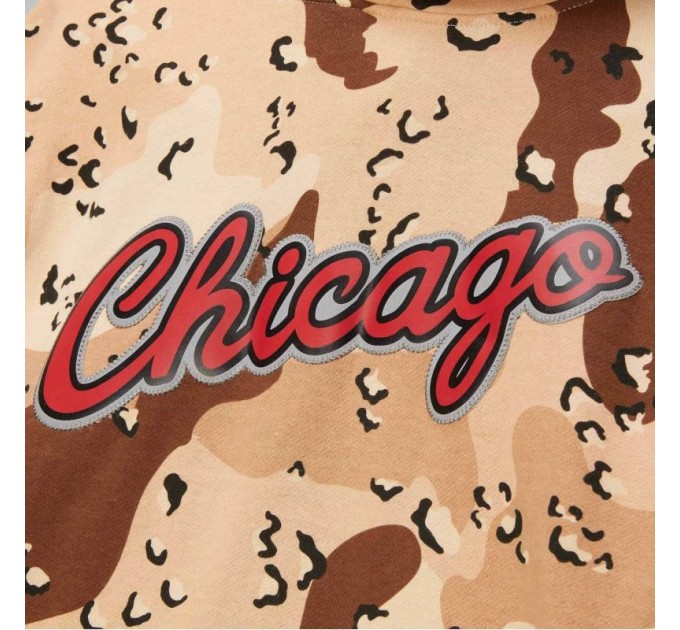 Mitchell & Ness NBA Chicago Bulls Camo Reflective džemperis su gobtuvu