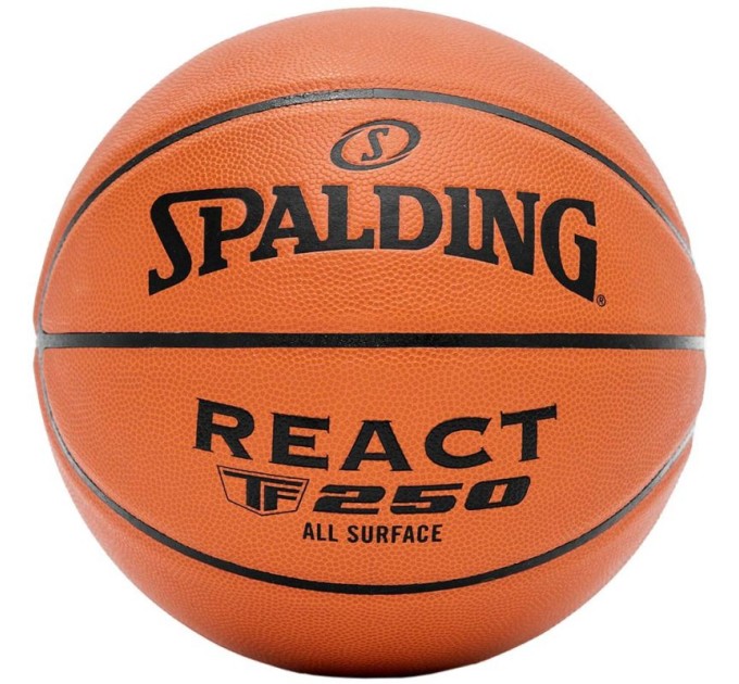 Spalding React TF-250 76801Z krepšinio kamuolys