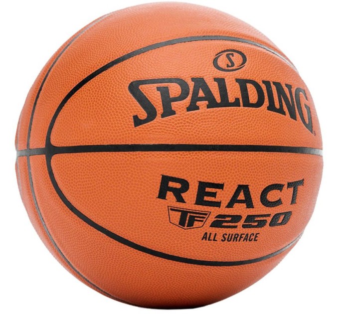 Spalding React TF-250 76801Z krepšinio kamuolys