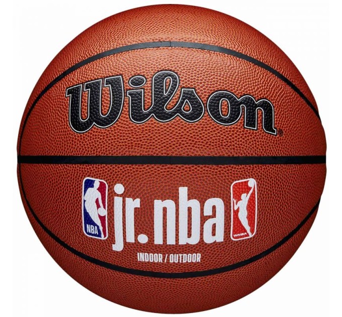 Wilson JR NBA Logo salės lauko krepšinio kamuolys WZ2009801XB7