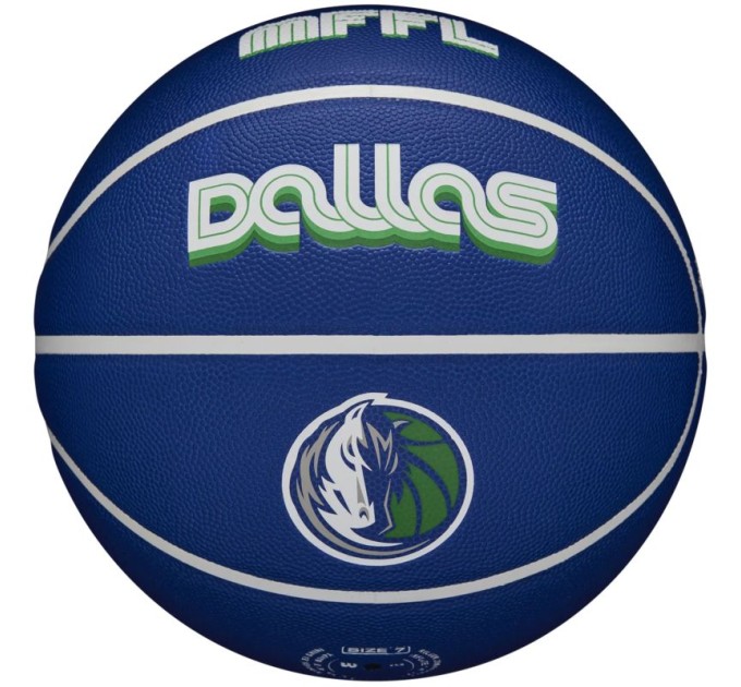 Wilson NBA Team City Collector Dallas Mavericks krepšinio kamuolys