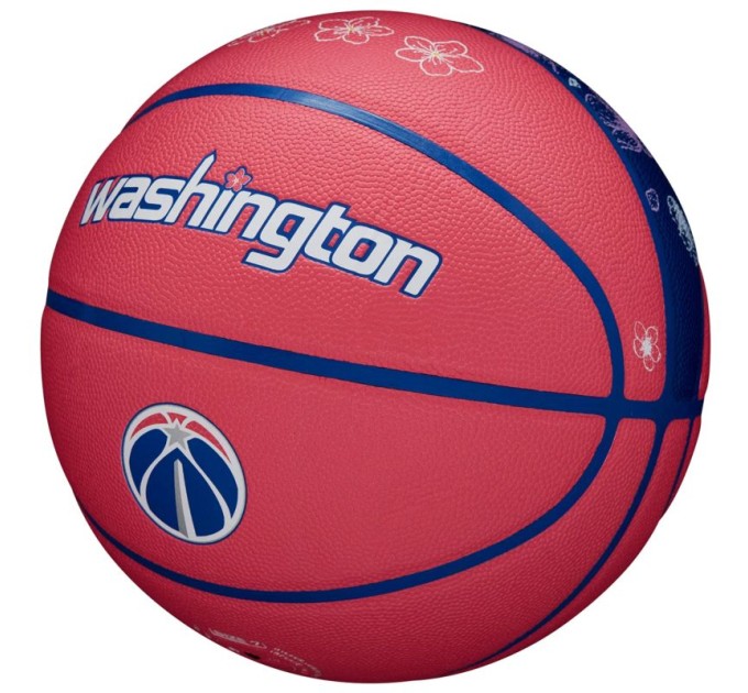 Wilson NBA Team City Collector Washington Wizards krepšinio kamuolys