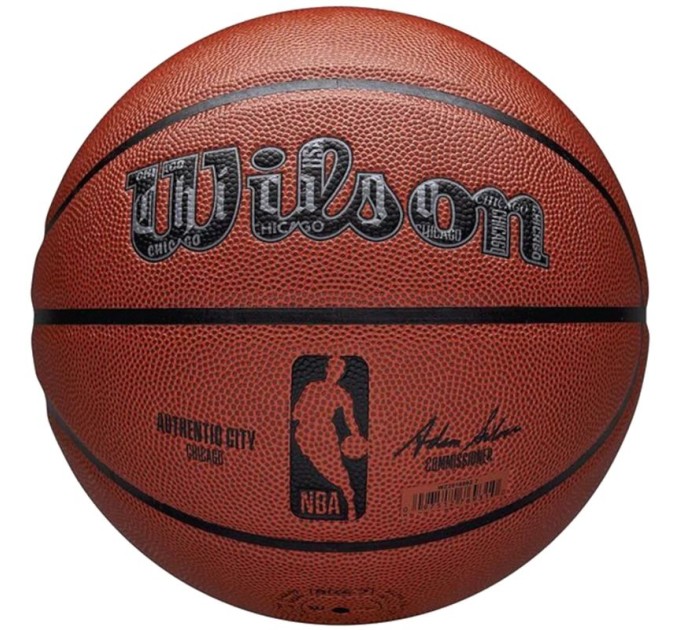Wilson NBA Authentic City Chicago krepšinio kamuolys