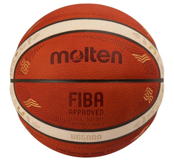 Molten Eurobasket 2025 Official Match Ball B7G5000-E5Z