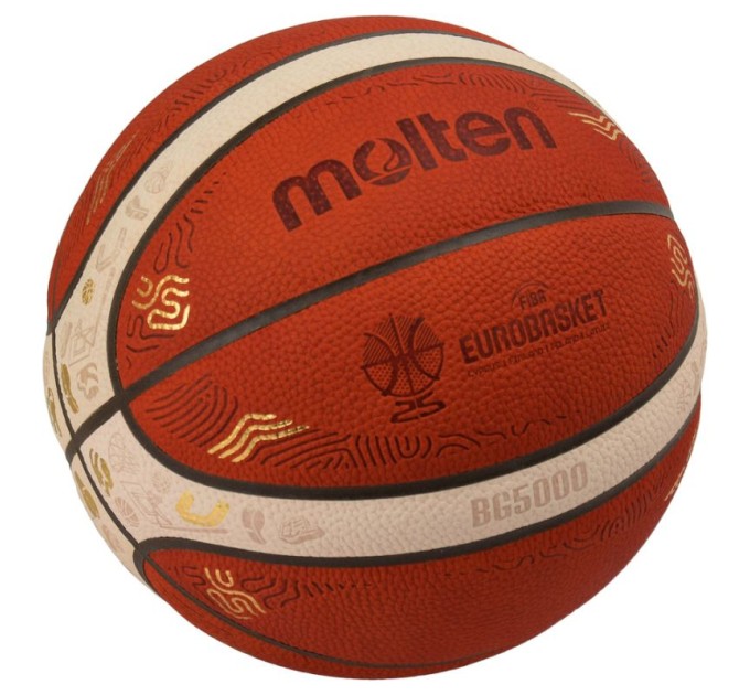 Molten Eurobasket 2025 Official Match Ball B7G5000-E5Z