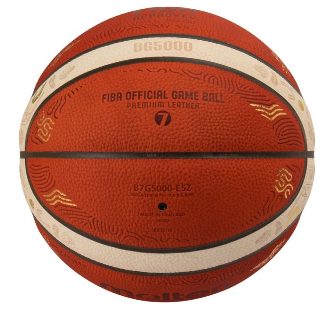 Molten Eurobasket 2025 Official Match Ball B7G5000-E5Z