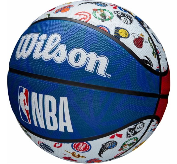 Wilson NBA ALL Team Bskt RWB krepšinio kamuolys, 7 dydis