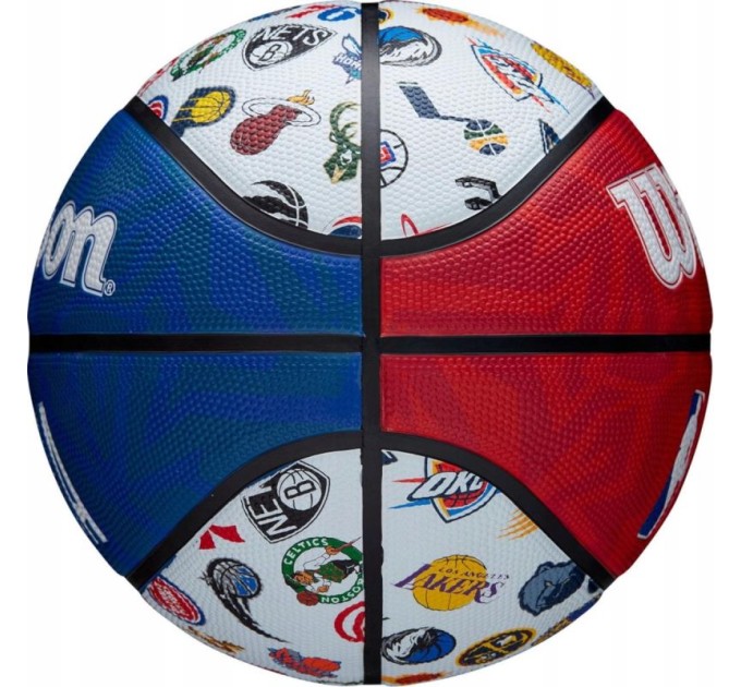 Wilson NBA ALL Team Bskt RWB krepšinio kamuolys, 7 dydis