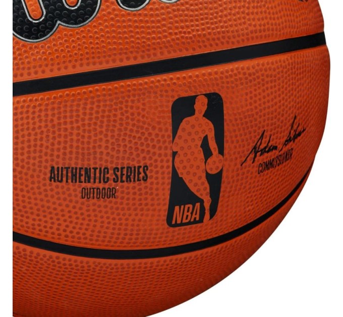 Wilson NBA Authentic Series lauko krepšinio kamuolys, 5 dydis