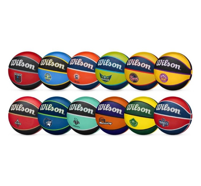 Wilson WNBA Team Tribute krepšinio kamuolys Bskt PHO Mercury R.6