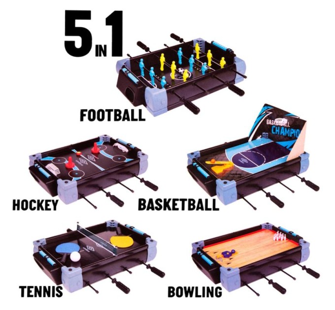 FOOTBALL TABLE TENNIS HOOKUP BOWL krepšinio 5IN1 UMBRO