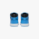 Nike Jordan 1 Mid University Blue Black krepšinio bateliai