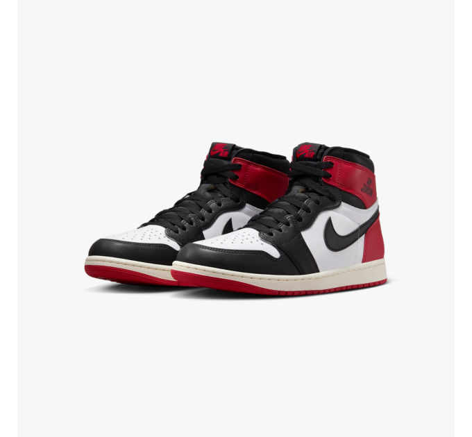 Jordan 1 Retro High OG Black Toe Reimagined krepšinio bateliai