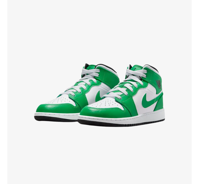 Nike Jordan 1 Mid Lucky Green krepšinio bateliai jaunimui