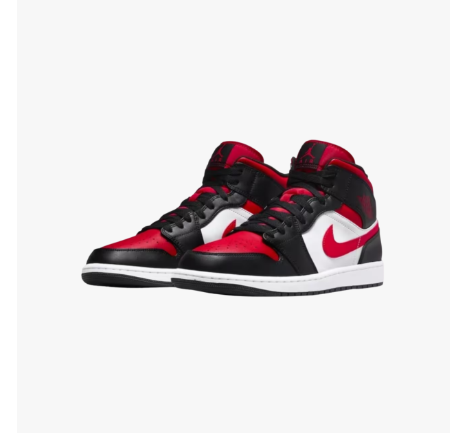 Nike Jordan 1 Mid Alternate Bred Toe krepšinio bateliai moterims