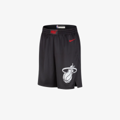 Nike Dri FIT NBA Miami Heat 2023/24 City Edition Casual Shorts Men's Black krepšinio šortai