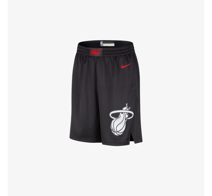 Nike Dri FIT NBA Miami Heat 2023/24 City Edition Casual Shorts Men's Black krepšinio šortai