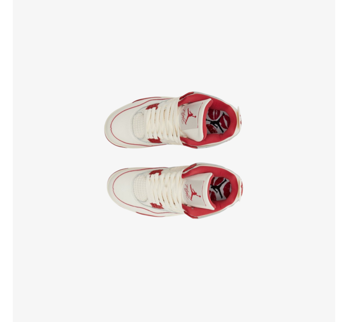 Nike Jordan 4 Retro Valentine's Day Sierra Red krepšinio bateliai moterims