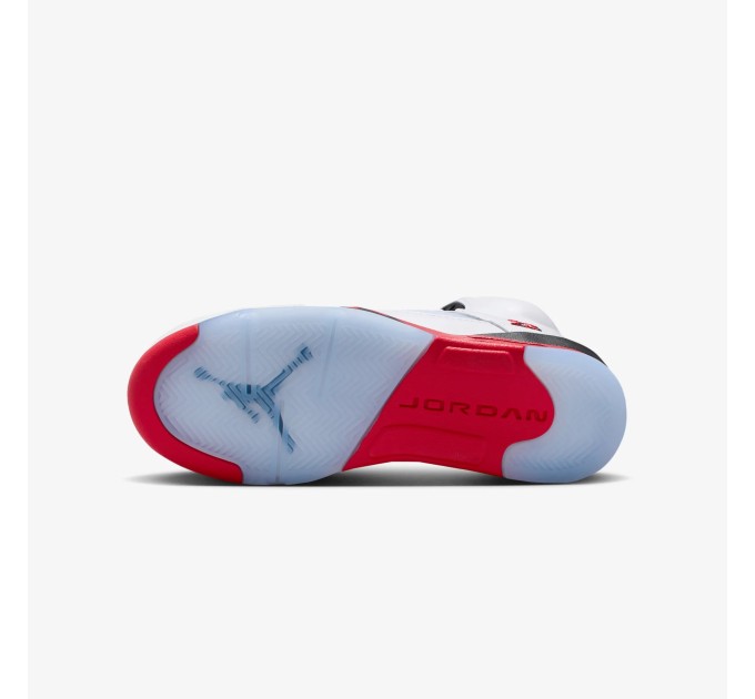 Jordan 5 Retro Fire Red Black Tongue (2025) krepšinio bateliai jaunimui