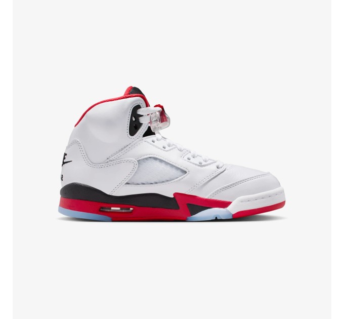 Jordan 5 Retro Fire Red Black Tongue (2025) krepšinio bateliai jaunimui