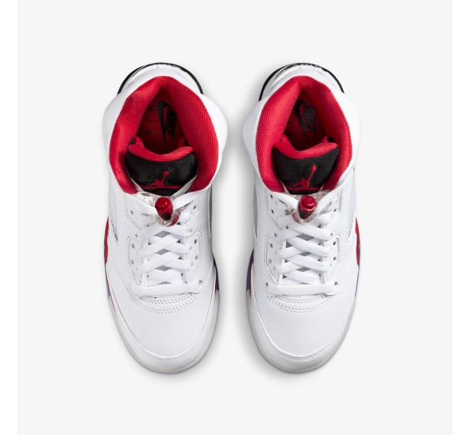 Jordan 5 Retro Fire Red Black Tongue (2025) krepšinio bateliai jaunimui